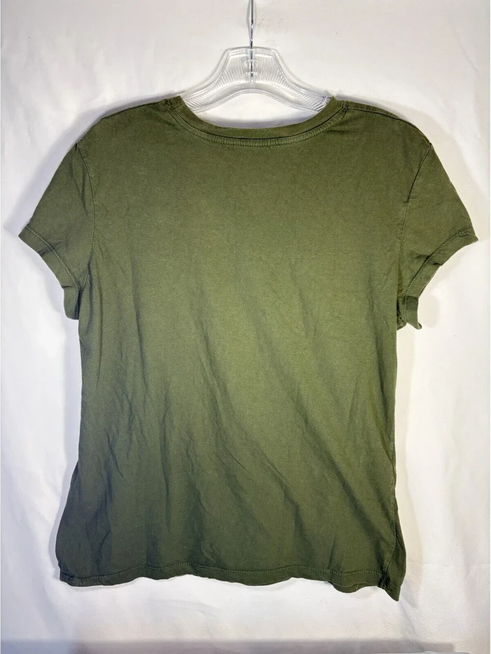 Peanuts Snoopy Woodstock Girls XXL 19 Green Doghouse Graphic T Shirt Tee